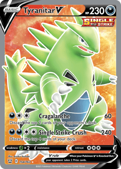 Tyranitar V card