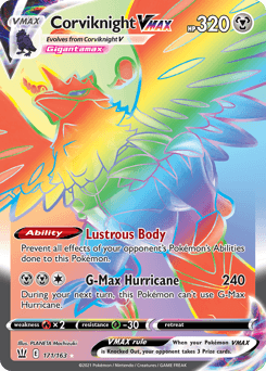 Corviknight VMAX card