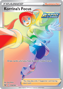 Korrina's Focus card