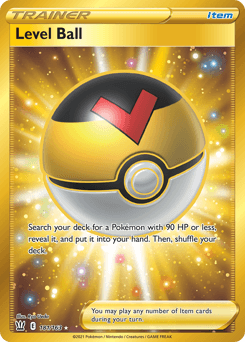 Level Ball card