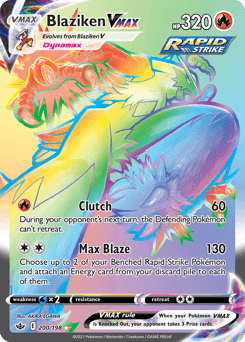 Blaziken VMAX card