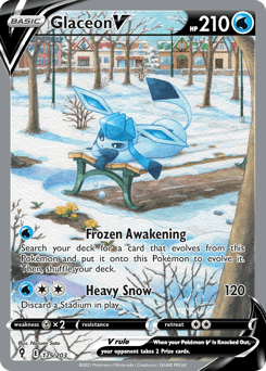 Glaceon V card