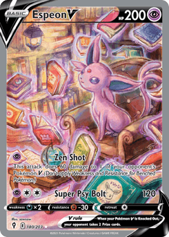 Espeon V card