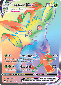 Leafeon VMAX card