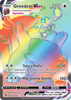 Greedent VMAX card