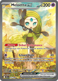 Meloetta ex card