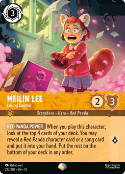Meilin Lee - Losing Control card