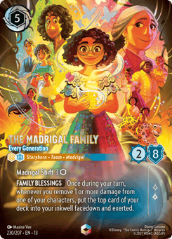 The Madrigal Family - Every Generation card