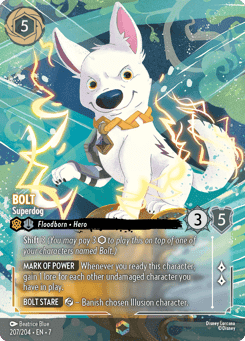 Bolt - Superdog card