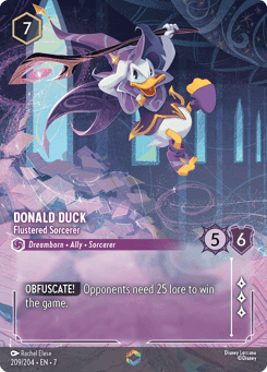 Donald Duck - Flustered Sorcerer card