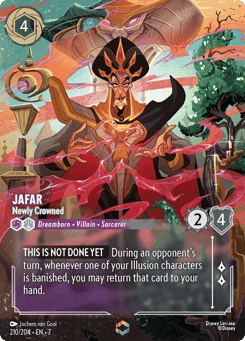 Jafar - Newly Crowned card