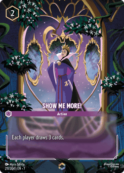 Show Me More! card
