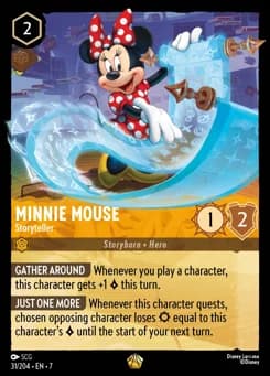 Minnie Mouse - Storyteller card