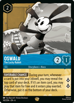 Oswald - The Lucky Rabbit card