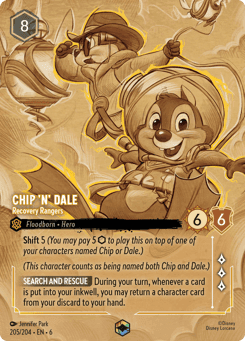 Chip 'n' Dale - Recovery Rangers card