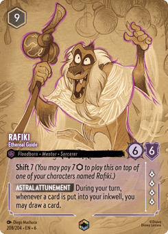 Rafiki - Ethereal Guide card