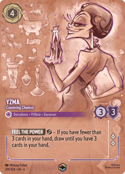 Yzma - Conniving Chemist card