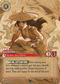 Raya - Kumandran Rider card