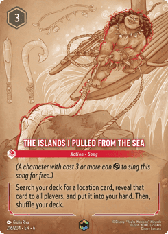 The Islands I Pulled From the Sea card