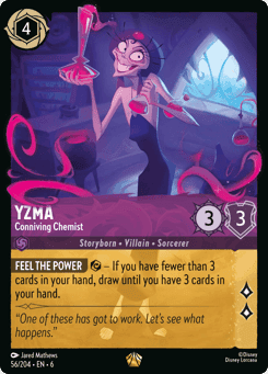Yzma - Conniving Chemist card