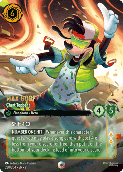 Max Goof - Chart Topper card