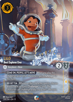 Lilo - Best Explorer Ever card