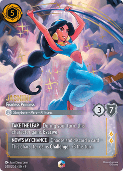 Jasmine - Fearless Princess card
