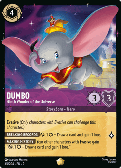 Dumbo - Ninth Wonder of the Universe card