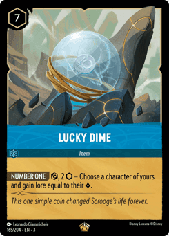 Lucky Dime card