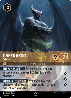 Chernabog - Evildoer card