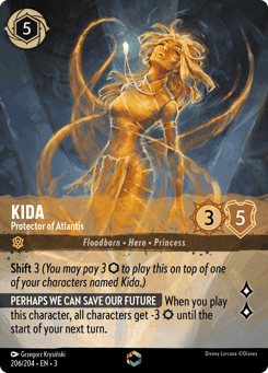 Kida - Protector of Atlantis card