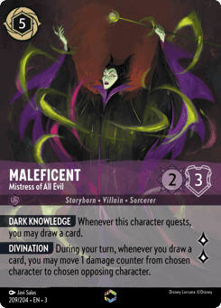 Maleficent - Mistress of All Evil card