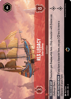 RLS Legacy - Solar Galleon card