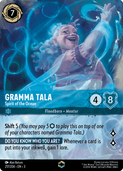 Gramma Tala - Spirit of the Ocean card