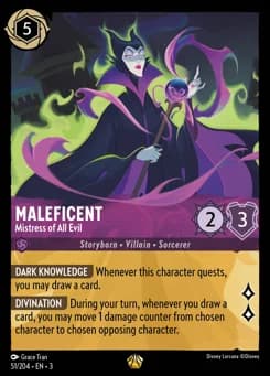 Maleficent - Mistress of All Evil card