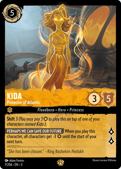Kida - Protector of Atlantis card