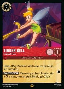 Tinker Bell - Insistent Fairy card