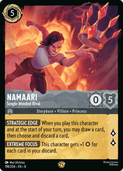 Namaari - Single-Minded Rival card