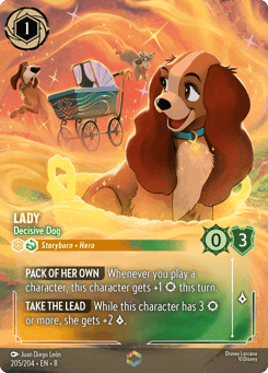 Lady - Decisive Dog card