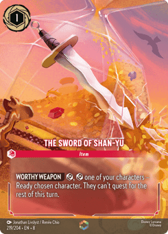 The Sword of Shan-Yu card