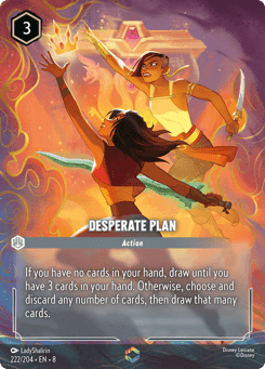 Desperate Plan card