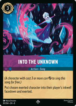 Into the Unknown card