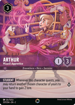 Arthur - Wizard's Apprentice card