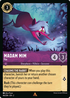 Madam Mim - Fox card