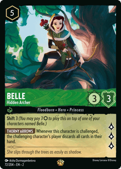 Belle - Hidden Archer card