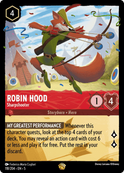 Robin Hood - Sharpshooter card