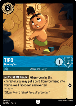 Tipo - Growing Son card