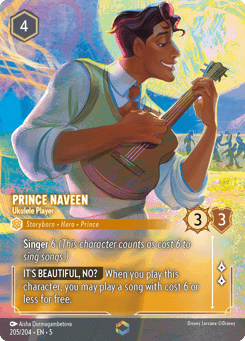 Prince Naveen - Ukulele Player card