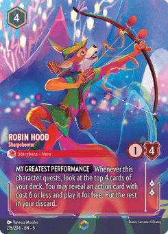Robin Hood - Sharpshooter card