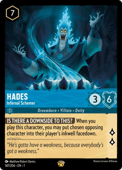 Hades - Infernal Schemer card